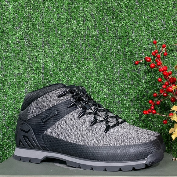 🆕 Timberland Euro Sprint Mens Canvas Hikers  Boots - Picture 4 of 10